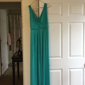 Old Navy, beautiful emerald green maxi dress, size small